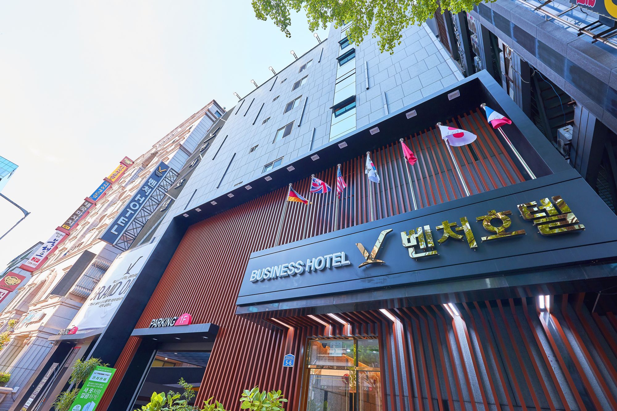 Venture Hotel Gwangju Metropolitan City Exteriör bild